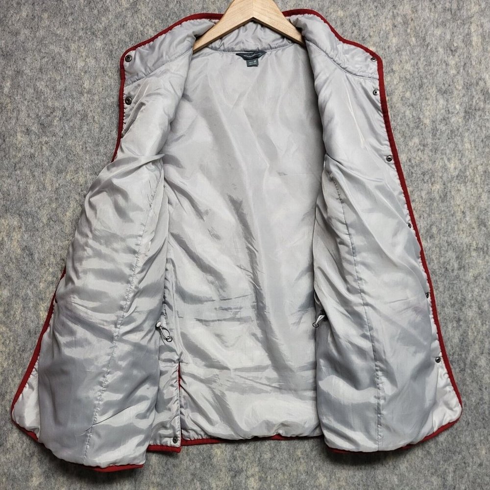 Eddie Bauer Vest Womens 2X Red Quilted Lightweight Packable Casual Outdoors - Picture 6 of 12